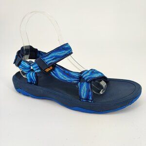 Teva Hurricane XLT2 Big Kids' Size 5 US Man Made Blue Sport Sandals 1019390
